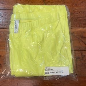 New American Apparel Cotton Spandex Leggings, S